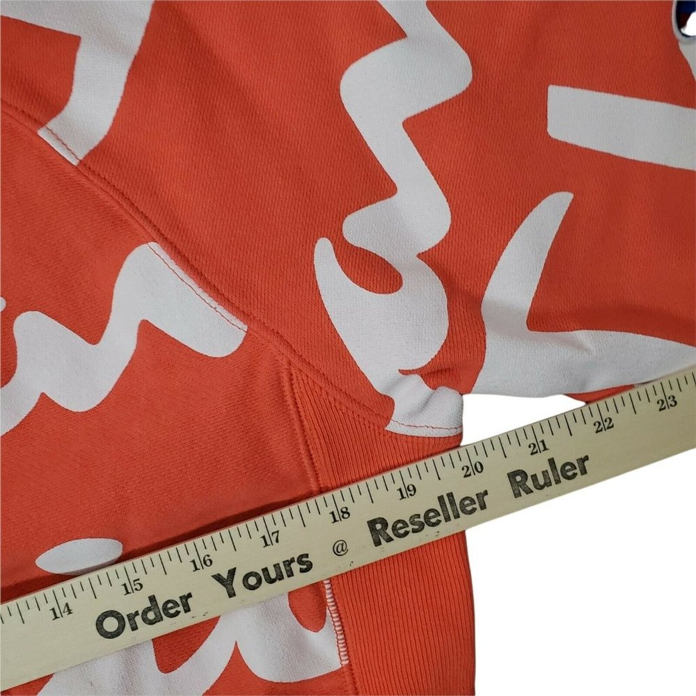 Champion Unisex S Reverse Weave All Over Print Short Sleeve Fleece Sweatshirt - Picture 4 of 12